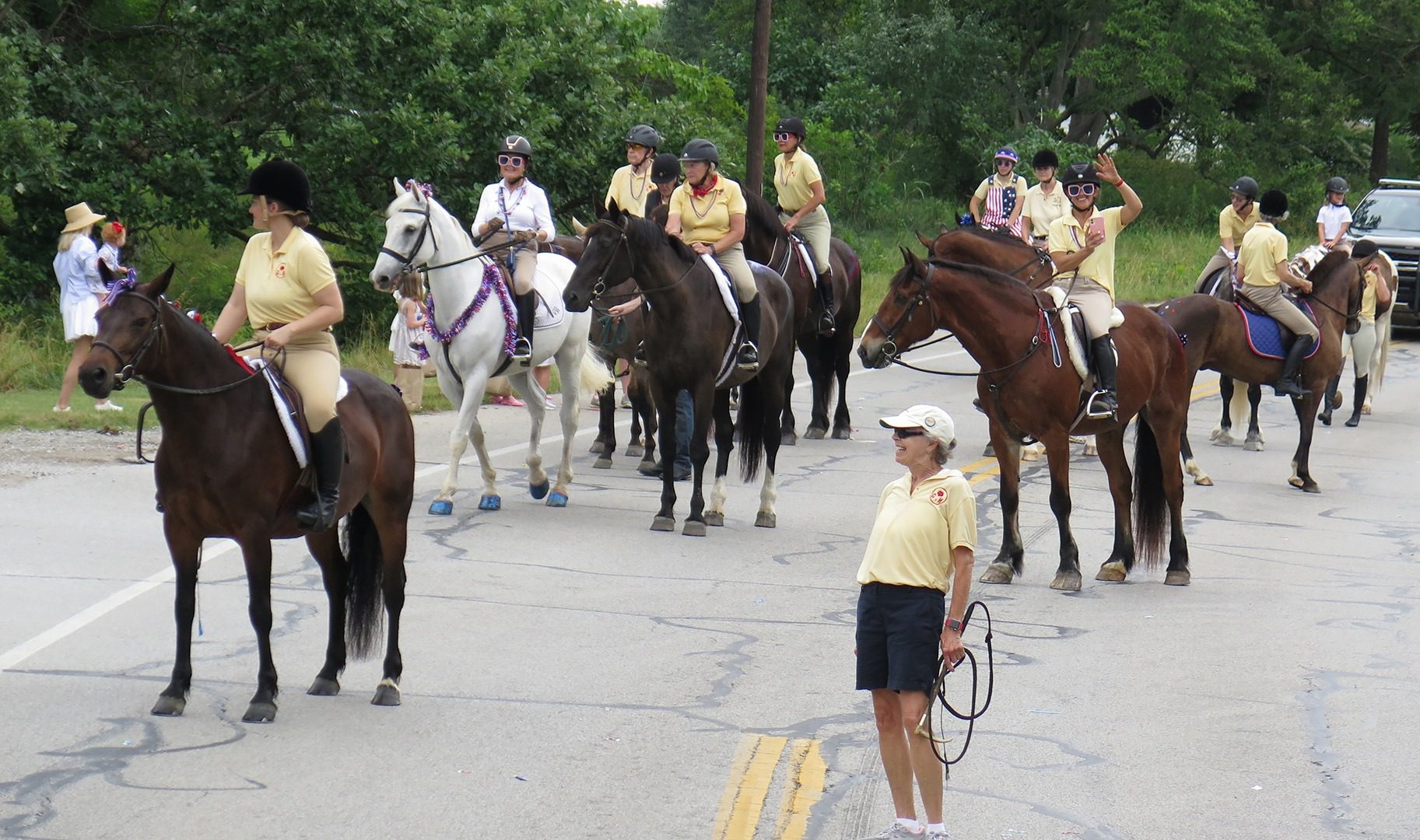 Camargo members at the July 4 2025 parade in Indian Hill